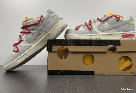 O-W Nike Dunk Low DJ0950-103 40 Lot 0428